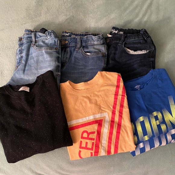 Boys size (14/16) Cat & Jack Jeans & Shirts Bundle